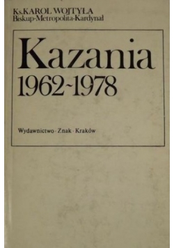 Kazania 1962-1978