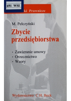 Zbycie przedsiębiorstwa