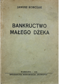 Bankructwo Małego Dżeka 1948 r