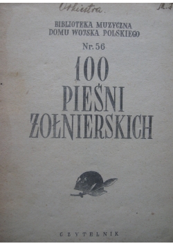 100 pieśni żołnierskich, 1928 r.