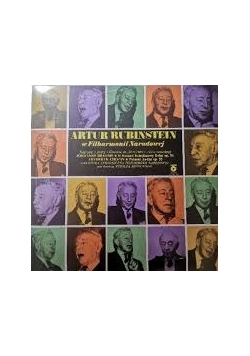 Artur Rubinstein w Filharmonii Narodowej płyta winylowa