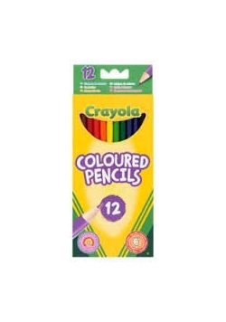 Kredki ołówkowe 12 szt. CRAYOLA, nowe