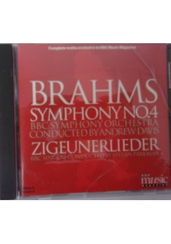 Brahms symphony no.4, CD