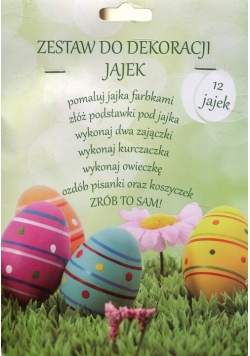 Zestaw do dekoracji jajek