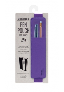 Bookaroo Pen Pouch uchwyt na długopis do książki fioletowy