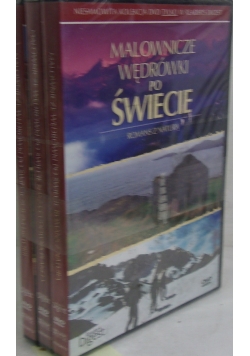 Malownicze wędrówki po świecie, Zestaw 3 płyt DVD, Nowa
