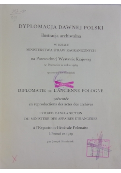 Dyplomacja dawnej Polski, 1929 r.