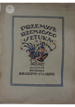Przemysł  Rzemiosło Sztuka, 1923 r.