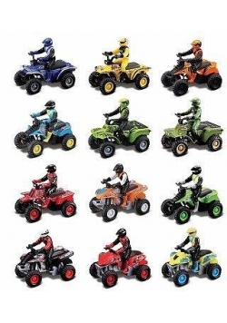 Quad z Ludzikiem, różne rodzaje