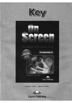 On Screen Pre-Interm B1 Matura WB&Grammar Book Key