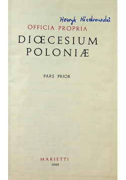 Dioecesium Poloniae