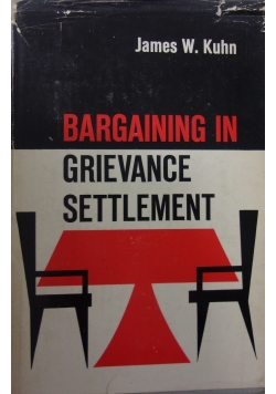 Bargaining in grievance settlemenet