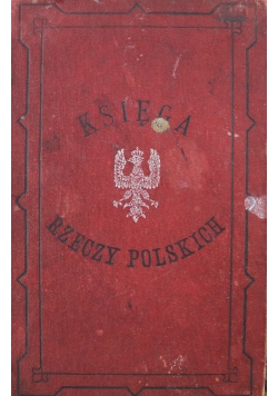 Księga rzeczy polskich 1896 r