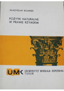 Pożytki naturalne w prawie rzymskim