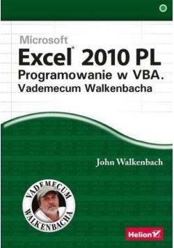 Excel 2010 PL Programowanie w VBA Vademecum...