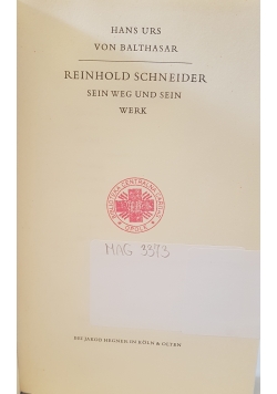 Reinhold Schneider