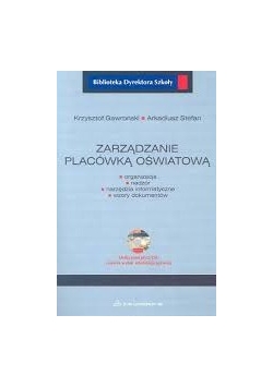 Zarządzanie placówką oświatową + CD