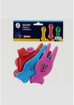 Balony Premium Figury 3 sztuki