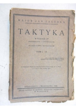Taktyka Tom I i II, 1926 r.