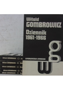 Dzieła Witold Gombrowicz. Zestaw 6 książek