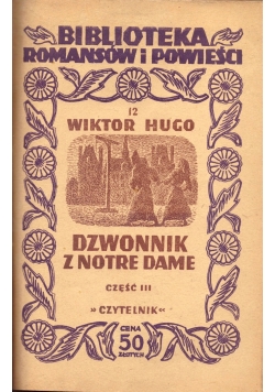 Dzwonnik z Notre Dame, cz. III