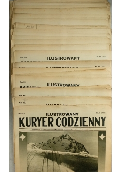 Ilustrowany kuryer codzienny, 34 numery, 1939 r.
