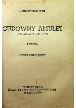 Cudowny amulet/Sprzedane dusze 1932r