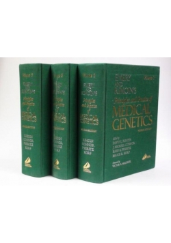 Emery and Rimoin's Principles and Practices of Medical Genetics, Vol. I-III