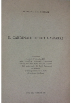Il Cardinale Pietro Gasparri