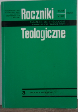 Roczniki teologiczne Tom XLIX