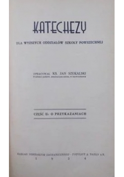 Katechezy ,1934r.