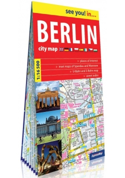 Berlin Plan miasta 1:16 500