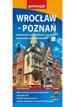 Mapa szkalów tur. - Wrocław-Poznań 1:50 000