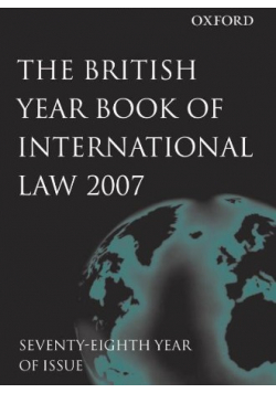The British Year Book of International Law 2007