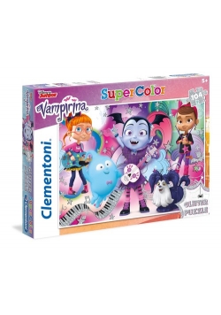 Puzzle SuperColor z brokatem Vampirina 104