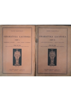 Gramatyka łacińska, cz. 1 i 2