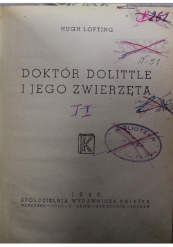 Doktor Dolittle i jego zwierzęta 1946 r
