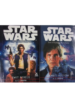 Star Wars tom II i III Trylogii Hana Solo, zestaw 2 książek