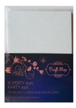 Koperty z kartami CRAFT SHOP