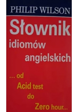 Słownik idiomów angielskich