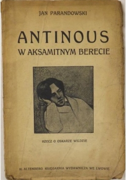 Antinous w aksamitnym berecie, 1921 r.