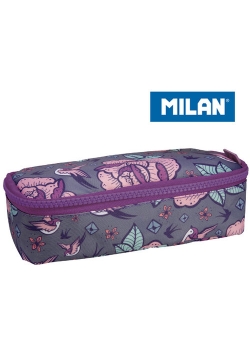 Piórnik Milan owalny Flowers róż