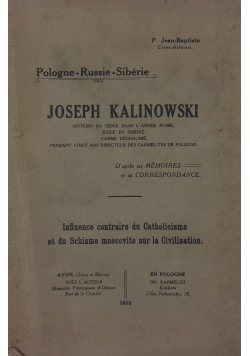 Joseph Kalinowski