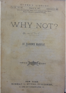 Why not?,1887r.