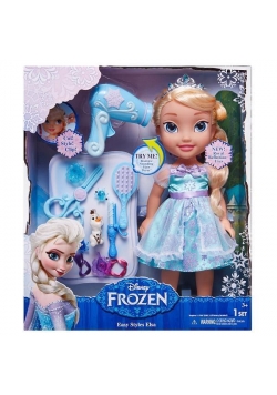 Lalka Elsa + zestaw do włosów Kraina Lodu Jakks