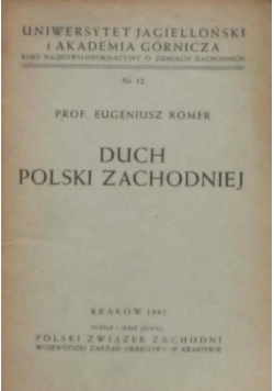 Duch Polski Zachodni, 1945 r.