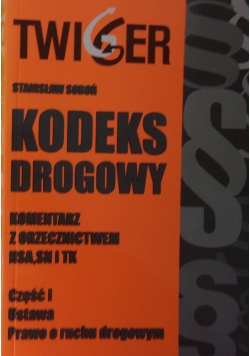 Kodeks drogowy,  część I