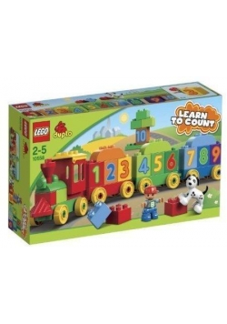 Lego DUPLO 10558 Edukacyjny pociąg z cyferkami