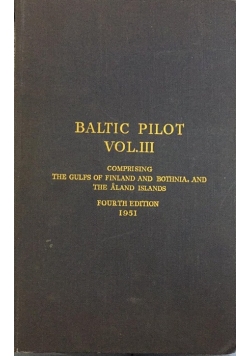 Baltic Pilot vol. III