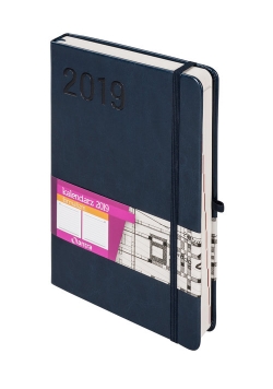 Kalendarz 2019 Formalizm A5 granatowy